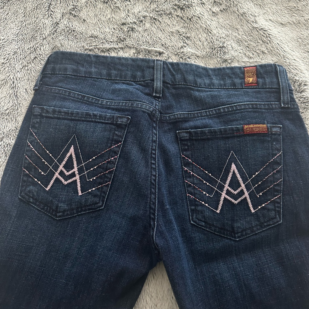 Seven For All Mankind Crystal A Pocket Jean - Straight Leg